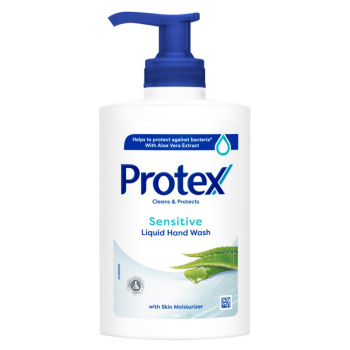 Protex Sensitive antibakteriální tekuté mýdlo s dávkovačem 250 ml
