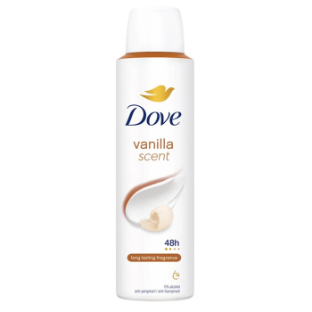 Dove Vanilla Scent antiperspirant pro ženy 150 ml